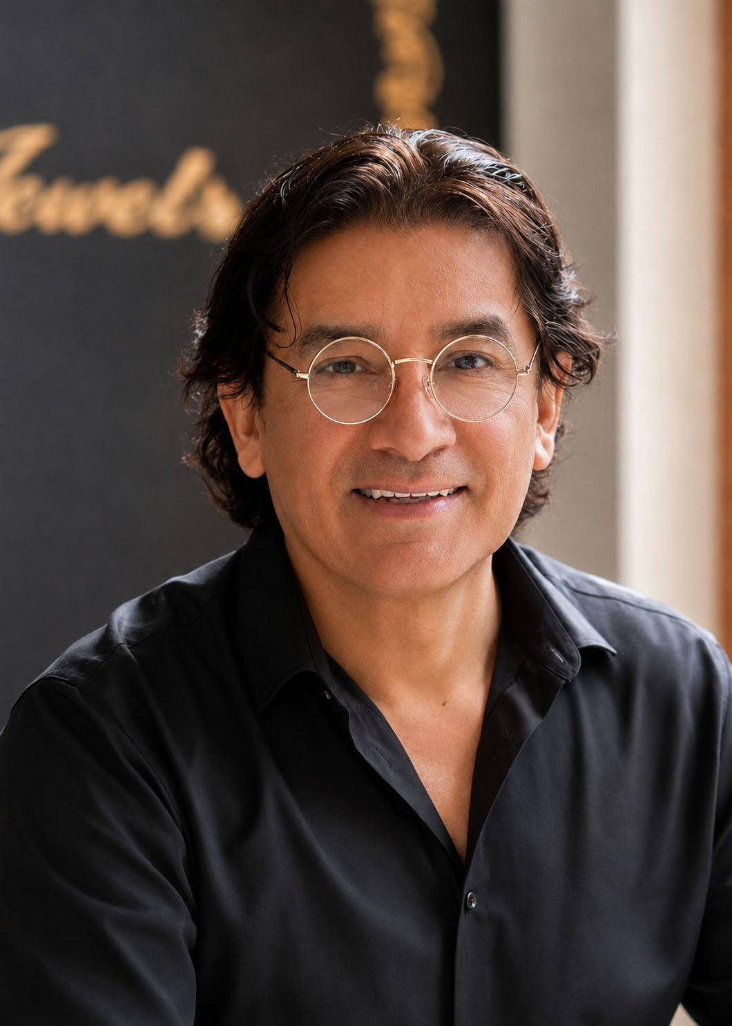 Carlos Zamora, jewelry designer and craftsman at Couture Jewelry Atelier in New York City.