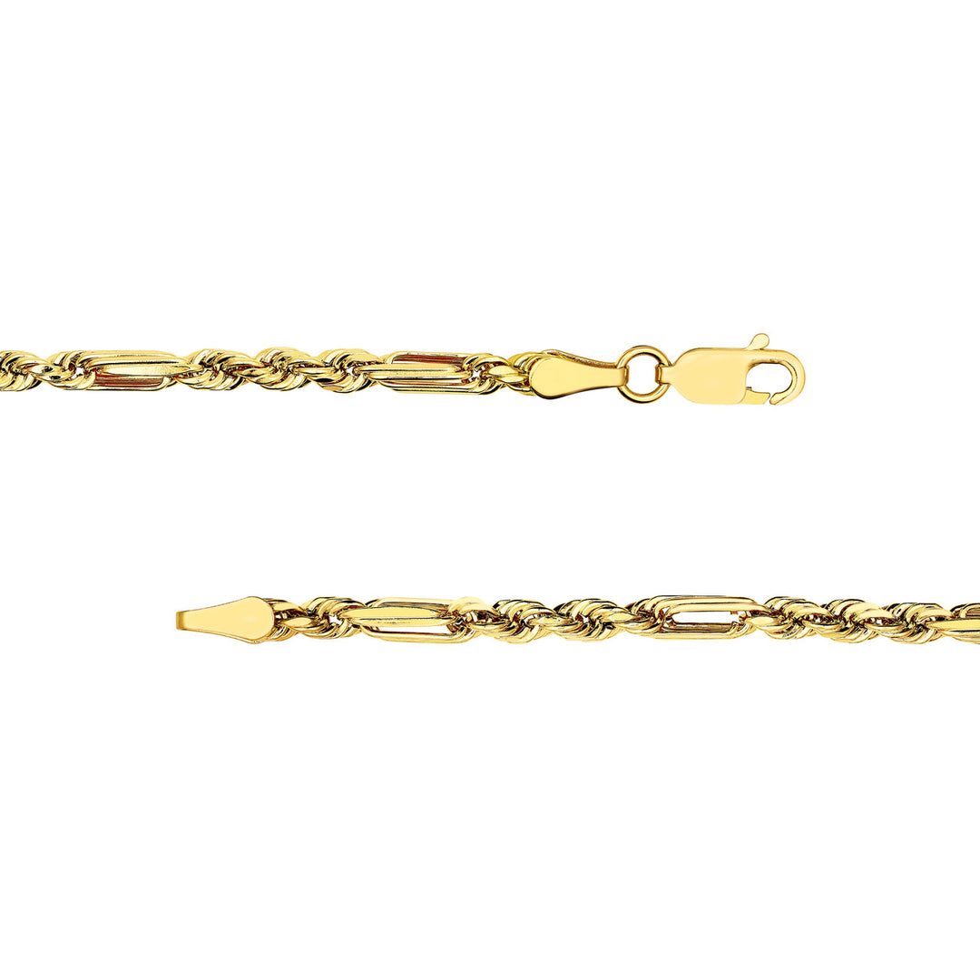 3.00mm D/C Hollow Figarope Milano Chain