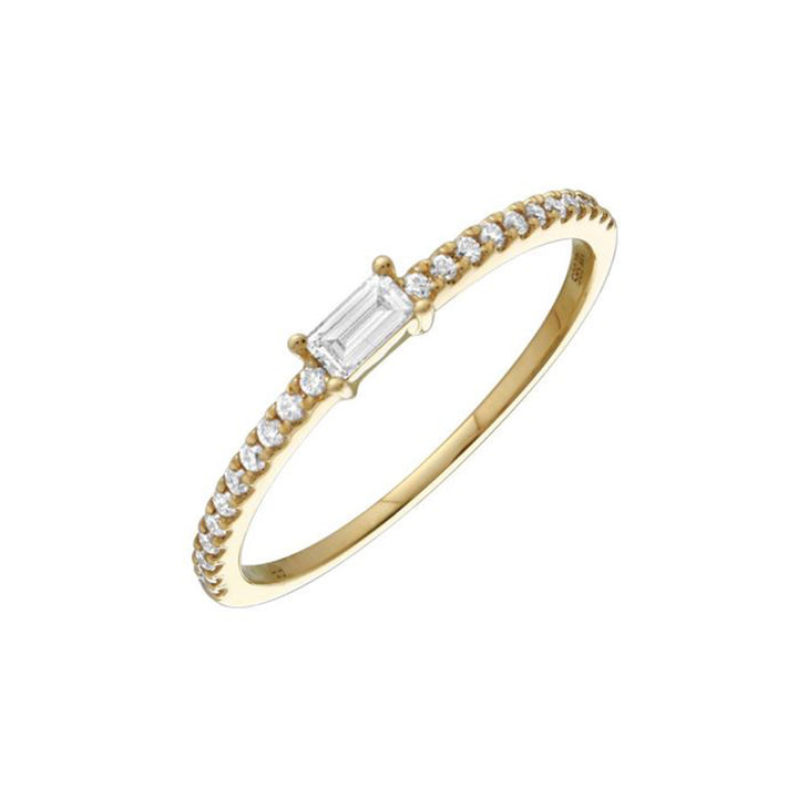 Yellow Gold Diamond Ring