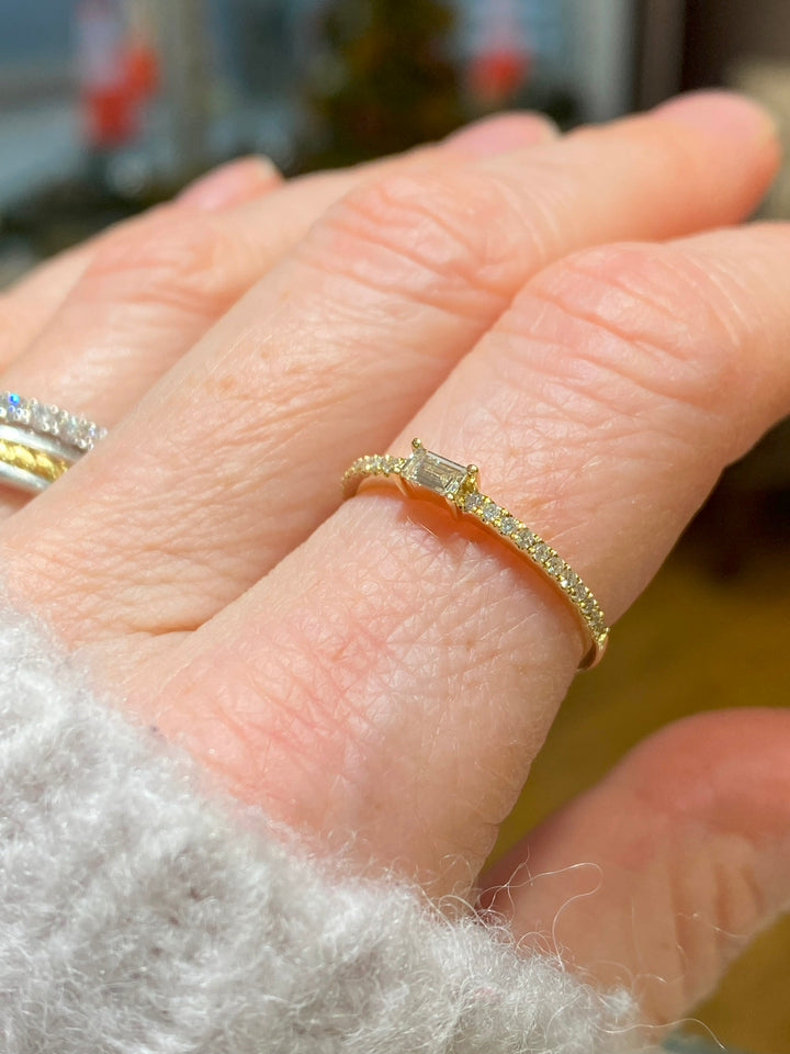 Yellow Gold Diamond Ring