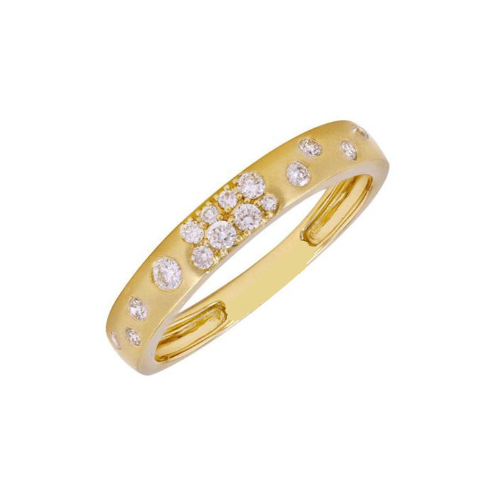 14k Yellow Gold Diamond Ring