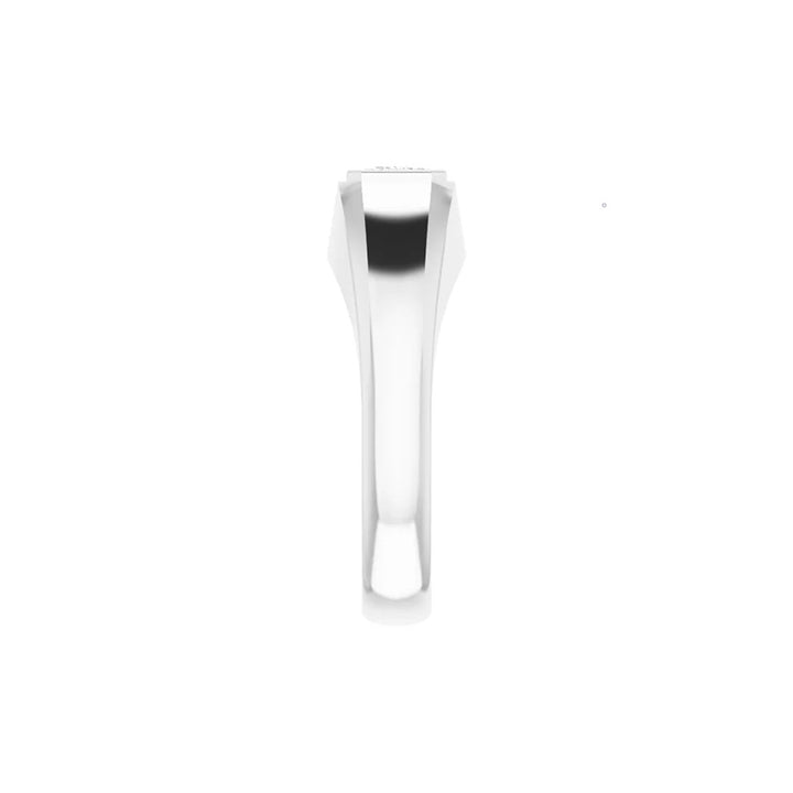 1CT Natural Emerald Cut Diamond Men&