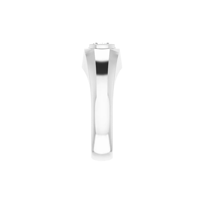 1CT Natural Round Diamond Men&