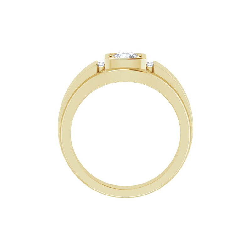 Natural Round Diamond Men&