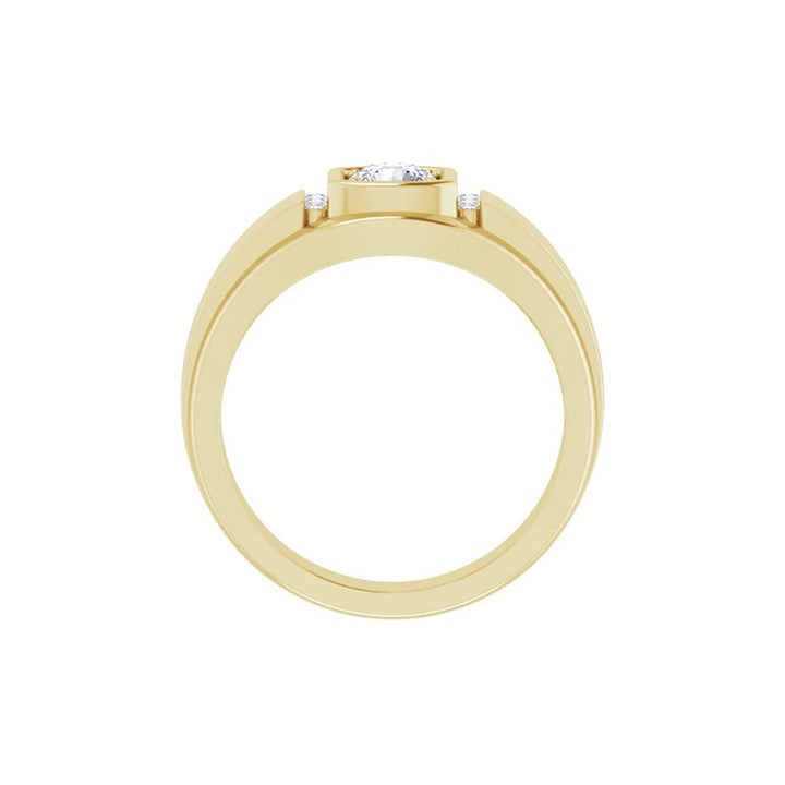 Natural Round Diamond Men&