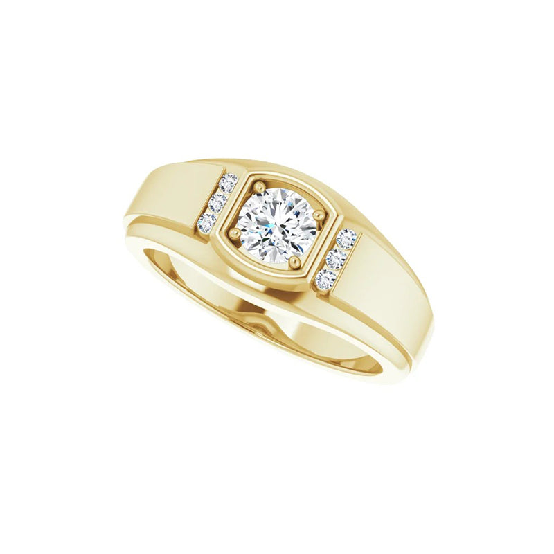 Natural Round Diamond Men&