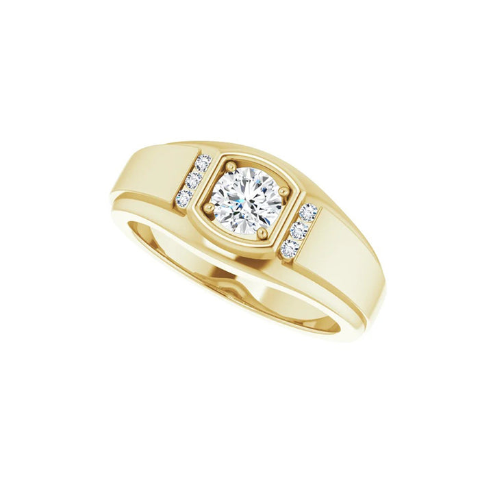 Natural Round Diamond Men&