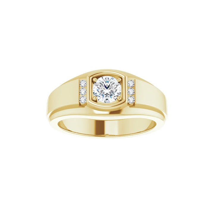 Natural Round Diamond Men&