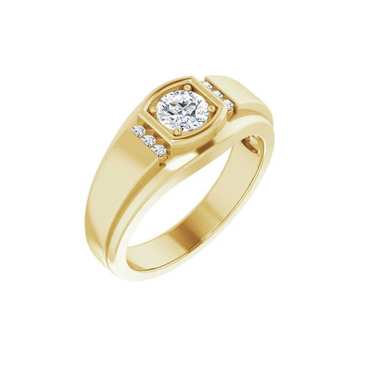 Natural Round Diamond Men&