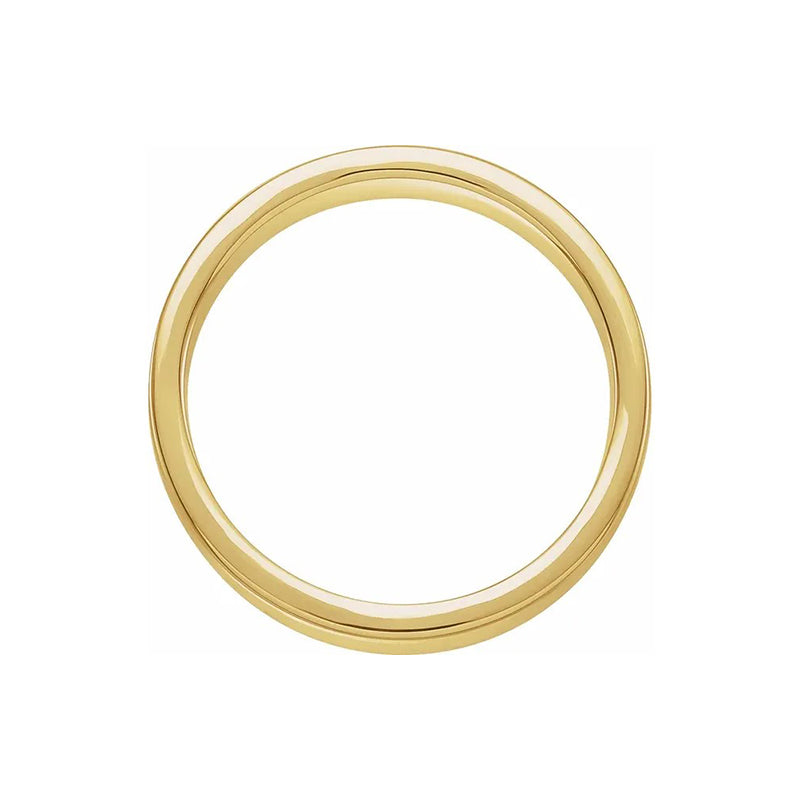 6MM Nugget Pattern Wedding Band with Satin Finish