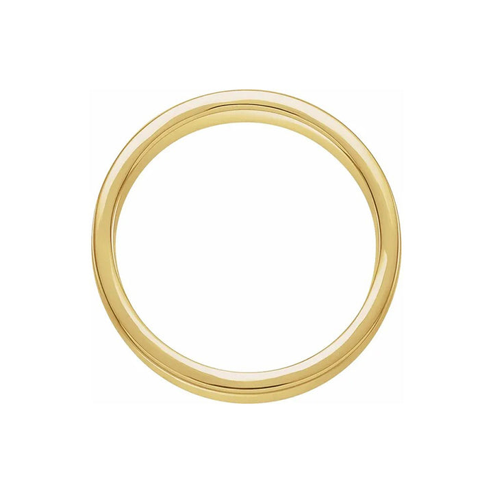 6MM Nugget Pattern Wedding Band with Satin Finish