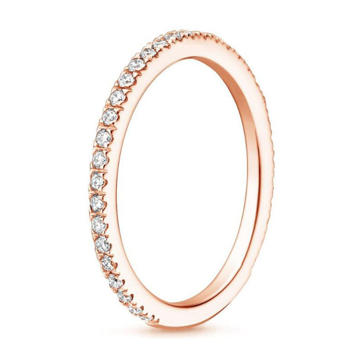 Micropave Diamond Ring